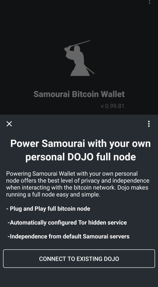 Wallet Update 0.99.81 - Enter The Dojo