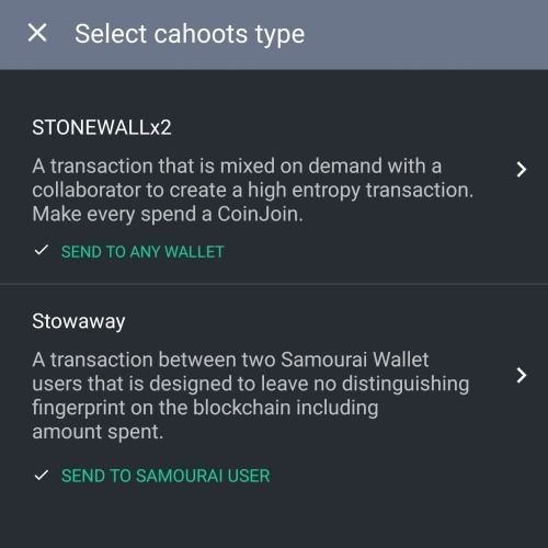 Wallet Update 0.99.85 - Get In Cahoots