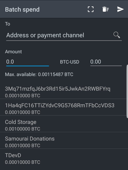 Wallet Update 0.97.35 - Batch spending for cheaper, more efficient bitcoin transactions